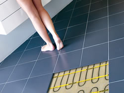 vloerverwarming onder tegels